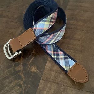 Janie and Jack Pastel Plaid Boys Belt - 2T-3T
